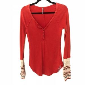 Free People Alpine Cuff Thermal. NWOT.